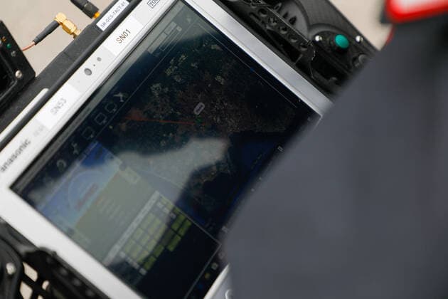 March 25, 2020, Naples, CAMPANIA, ITALY: 03 25 2020 Naples, Scampia district, the carabinieri and the helicopters department of Pontecagnano have presented the new drones that will serve for the control of the gatherings by citizens during the quarantine for the emergency from covid-19 virus Naples ITALY - ZUMAs236 20200325_zap_s236_035 Copyright: xFabioxSassox