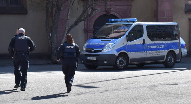 25.03.2020, xblx, Frankfurt am Tag 3 des Kontaktverbots, Stadtpolizei Frankfurt am Main