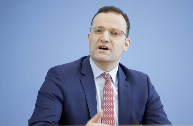 Bundesgesundheitsminister Jens Spahn, CDU, bei einer Pressekonferenz zur Corona-Krise. Berlin, 26.03.2020 Berlin Deutschland