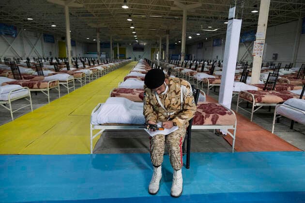 March 26, 2020, Tehran, Iran: Iranian army launched a 2,000-bed hospital at the permanent venue of Tehran International Exhibitions as Iran struggles to stem the novel coronavirus (COVID-19) in the capital Tehran, Iran. Iran s supreme leader Ayatollah Ali Khamenei has ordered the armed forces to contribute to the health ministry s fight against the disease. Iran is the worst-hit country by the coronavirus in the Middle East. Tehran Iran - ZUMAf146 20200326_zip_f146_021 Copyright: xRouzbehxFouladix