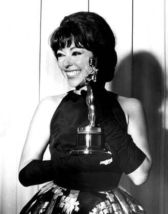 OSCARS: Beste Nebendarstellerin, PreistrÃ¤gerinnen 1961-1970 1961: Best Supporting Actress RITA MORENO beams as she holds her new Oscar statuette, April 9, 1962 Courtesy Everett Collection !ACHTUNG AUFNAHMEDATUM GESCHÃ„TZT! PUBLICATIONXNOTxINxCANxCHNxFRAxITAxJPNxNORxPOLxRUSxESPxUKxUSA Copyright: xCourtesyxEverettxCollectionx SBDOSPI EC111