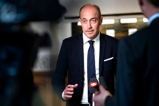 Sundheds- og aeldreminister Magnus Heunicke (S). Folketinget behandler forslag fra regeringen om COVID-19 hastelovgivning, i Folketingssalen paa Christiansborg torsdag den 26. marts 2020.. , Copenhagen Denmark Copyright: RitzauxScanpix IdaxGuldbaekxArentsenx spdk20200326-150435-L
