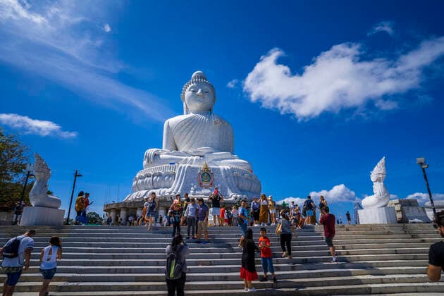 The Big Buddha (The Great Buddha) in Phuket, Thailand, Southeast Asia, Asia Copyright: TomsxAuzins 1276-2132
