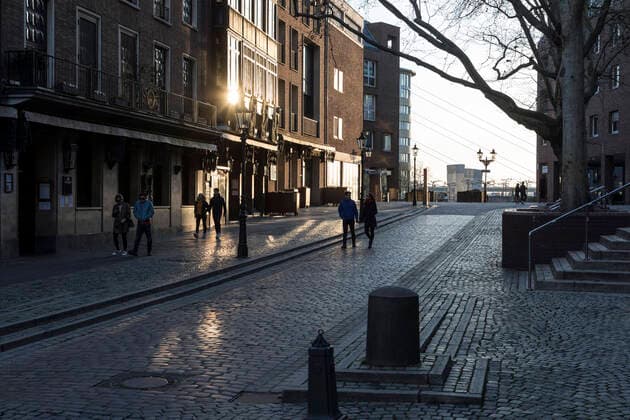Brauhaus Uerige in der Altstadt Düsseldorf