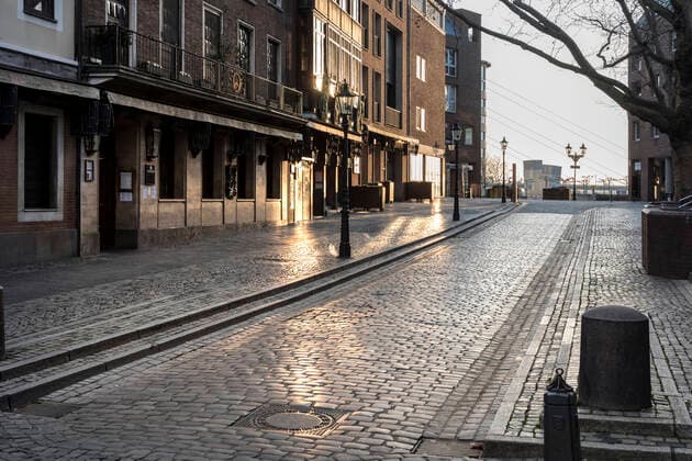 Brauhaus Uerige in der Altstadt Düsseldorf