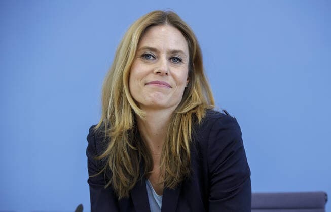 Prof. Dr. Susanne Herold, Leiterin der Abteilung Infektiologie des Uniklinikums Giessen, bei einer Pressekonferenz zur Corona-Krise. Berlin, 26.03.2020 Berlin Deutschland