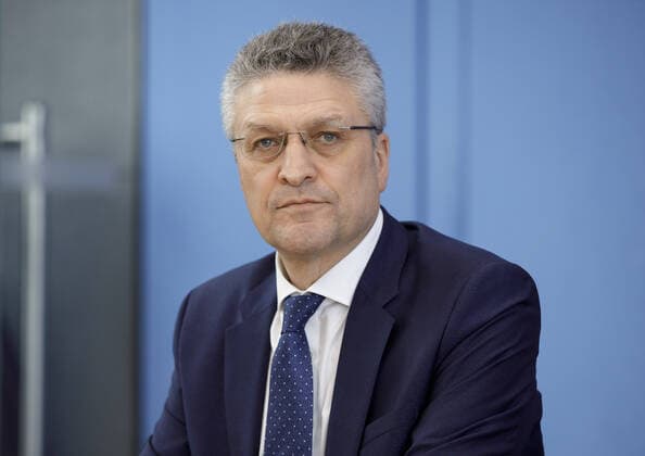 Prof. Dr. Lothar H. Wieler, Praesident Robert Koch-Institut, RKI, bei einer Pressekonferenz zur Corona-Krise. Berlin, 26.03.2020 Berlin Deutschland