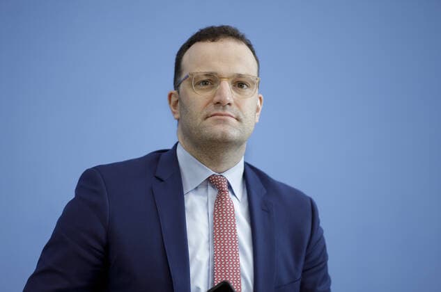 Bundesgesundheitsminister Jens Spahn, CDU, bei einer Pressekonferenz zur Corona-Krise. Berlin, 26.03.2020 Berlin Deutschland