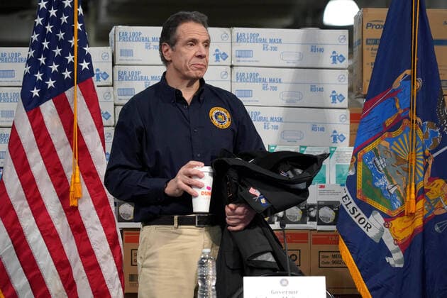 March 24, 2020, New York, New York, USA: NY Governor ANDREW CUOMO press conference at the Javits Center, .NYC .March 24, 2020.Photos by , Photos Inc. New York USA - ZUMAms4_ 20200324_zaf_ms4_021 Copyright: xSoniaxMoskowitzx