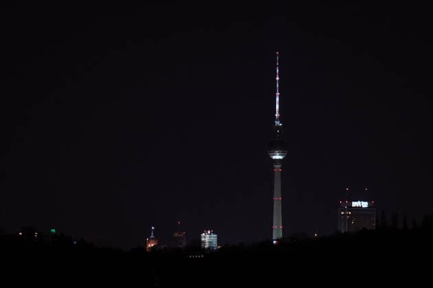 Coronavirus, Eindrücke aus Berlin Deutschland, Berlin - 26.03.2020: Im Bild ist die berliner Skyline zu sehen. Berlin Berlin Deutschland