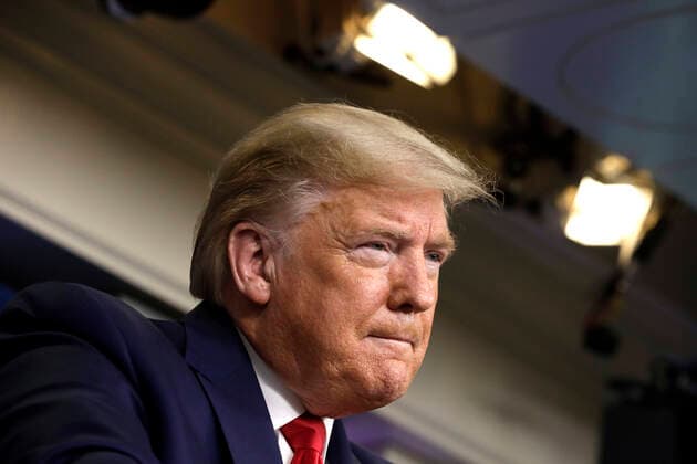 March 26, 2020, Washington, District of Columbia, USA: United States President Donald J. Trump speaks during a press briefing on the Coronavirus COVID-19 pandemic with members of the Coronavirus Task Force at the White House in Washington on March 26, 2020. .Credit: Pool via CNP Washington USA - ZUMAs152 20200326_zaa_s152_034 Copyright: xYurixGripasx