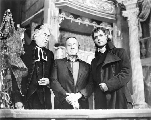 DE SADE, from left: John Huston, producer Samuel Z. Arkoff, Keir Dullea on set, 1969 Courtesy Everett Collection !ACHTUNG AUFNAHMEDATUM GESCHÃ„TZT! PUBLICATIONXNOTxINxCANxCHNxFRAxITAxJPNxNORxPOLxRUSxESPxUKxUSA Copyright: xCourtesyxEverettxCollectionx MBDDESA EC018