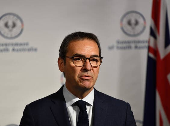 HEALTH SA COVID-19 PRESSER, South Australian Premier Steven Marshall speaks to the media during a press conference in Adelaide, Friday, March 27, 2020 ( NO ARCHIVING, EDITORIAL USE ONLY, NO USE IN BOOKS WITHOUT CONSENT ADELAIDE SOUTH AUSTRALIA AUSTRALIA  Copyright: xDAVIDxMARIUZx 20200327001460399581