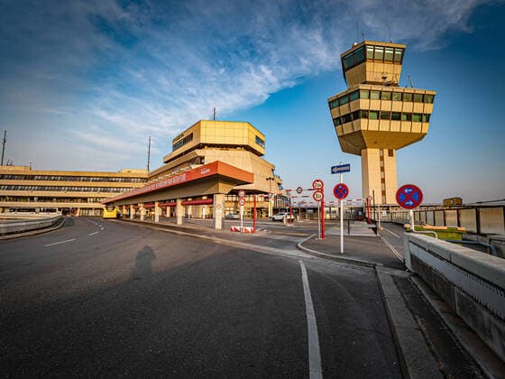 Berlin Reinickendorf OT Tegel, Flughafen Berlin Tegel TXL, leerer Flughafen Corona Coronavirus Covid-19 Berlin