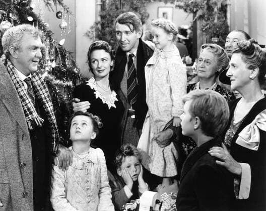 IT S A WONDERFUL LIFE, Thomas Mitchell, Donna Reed, James Stewart, Karolyn Grimes Wilkerson, Beulah Bondi, 1946 !ACHTUNG AUFNAHMEDATUM GESCHÃ„TZT! PUBLICATIONXNOTxINxCANxCHNxFRAxITAxJPNxNORxPOLxRUSxESPxUKxUSA Copyright: xCourtesyxEverettxCollectionx MBDITAW EC006