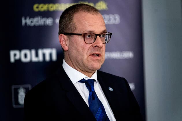 Direktoer for WHO Europa, Hans Kluge. Sundhedsstyrelsens direktoer, Soeren Brostroem, afholder pressebrief sammen med direktoer for WHO Europa, Hans Kluge og giver status paa den danske haandtering af coronavirus covid19 i Eigtveds Pakhus fredag den 27. marts 2020.. , Copenhagen Denmark Copyright: RitzauxScanpix IdaxGuldbaekxArentsenx cop110 spdk20200327-150355-L