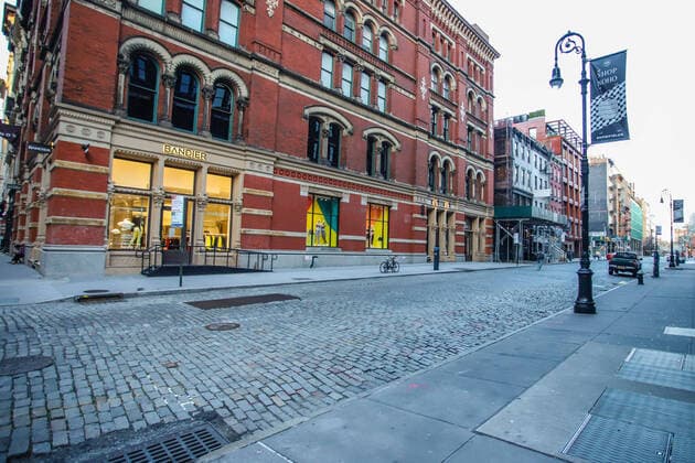 March 26, 2020, New York, NEW YORK, EUA: Manhattan s Soho neighborhoods are seen empty during the COVID19 coronavirus pandemic in New York City. New York EUA - ZUMAc233 47099519st Copyright: xVanessaxCarvalhox