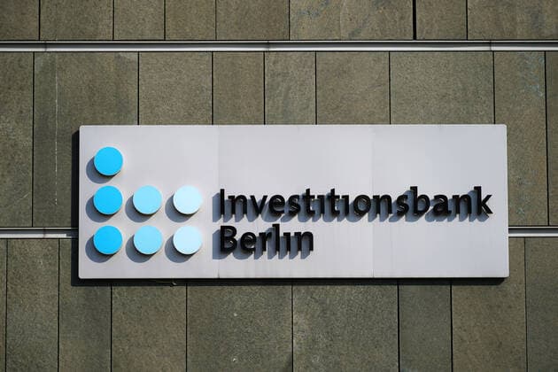 27.03.2020,Berlin,Deutschland,GER,die Stadt in Zeiten der Corona Pandemie, Investitionsbank Berlin IBB Hauptsitz Bundesallee im Bezirk Wilmersdorf