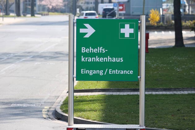 Hannover, Coronavirus, Hannover Messe Halle 19 wird zum Behelfskrankenhaus,