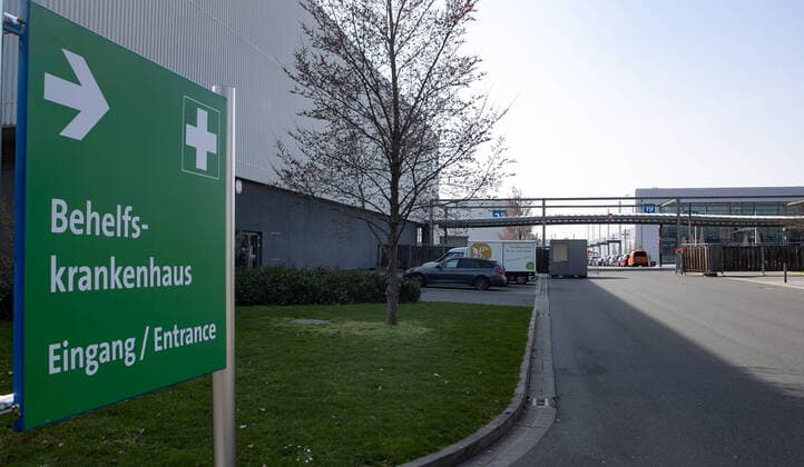 Hannover, Coronavirus, Hannover Messe Halle 19 wird zum Behelfskrankenhaus,