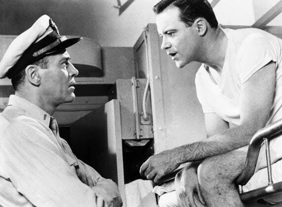 OSCARS. Bester Nebendarsteller. PreistrÃ¤ger 1951-1960 MISTER ROBERTS, from left: Henry Fonda, Jack Lemmon, 1955 Courtesy Everett Collection !ACHTUNG AUFNAHMEDATUM GESCHÃ„TZT! PUBLICATIONXNOTxINxCANxCHNxFRAxITAxJPNxNORxPOLxRUSxESPxUKxUSA Copyright: xCourtesyxEverettxCollectionx MBDMIRO EC114
