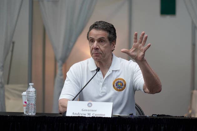 March 27, 2020, New York, New York, USA: NY Governor ANDREW CUOMO press conference, .The Javits Center, NY.March 27, 2020.Photos by , Photos Inc. New York USA - ZUMAms4_ 20200327_zaf_ms4_002 Copyright: xSoniaxMoskowitzx