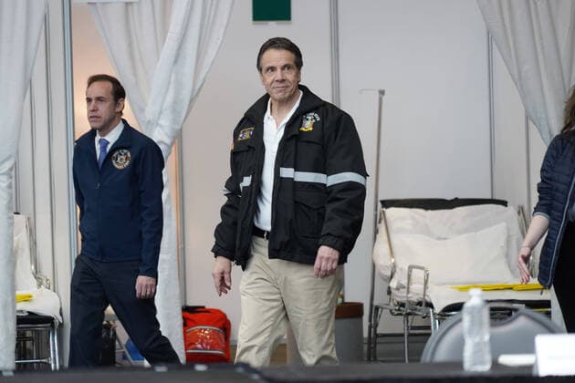 March 27, 2020, New York, New York, USA: NY Governor ANDREW CUOMO press conference, .The Javits Center, NY.March 27, 2020.Photos by , Photos Inc. New York USA - ZUMAms4_ 20200327_zaf_ms4_019 Copyright: xSoniaxMoskowitzx