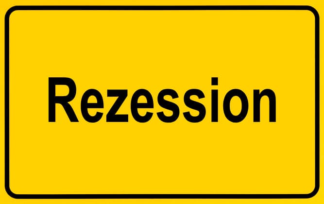 Symbolbild, Ortsschild, Rezession, Coronavirus, Sars-CoV-2, Covid-19, Deutschland Coronavirus *** Symbol image, place-name sign, recession, coronavirus, sars CoV 2, Covid 19, Germany Coronavirus