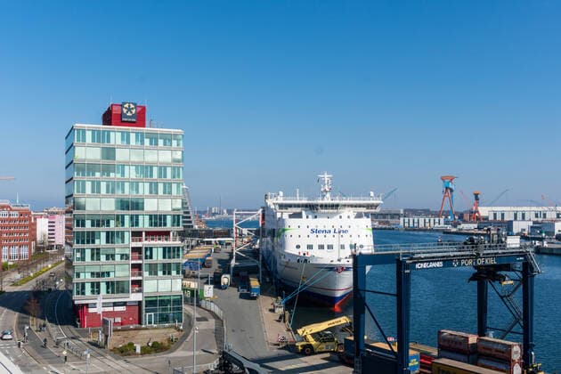 Kiel heute Samstag den 28.03.2020 - Auch heute wieder absolute Stille in der Innenstadt Kiels. Eine fast menschenlere Großstadt. Sowas hätte man sich vor Kurzem nicht vorstellen können. Kiel Vorstadt Schleswig-Holstein Deutschland
