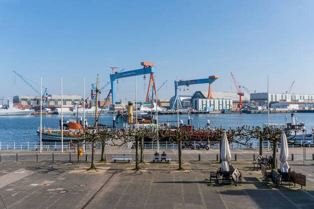 Kiel heute Samstag den 28.03.2020 - Auch heute wieder absolute Stille in der Innenstadt Kiels. Eine fast menschenlere Großstadt. Sowas hätte man sich vor Kurzem nicht vorstellen können. Kiel Altstadt Schleswig-Holstein Deutschland