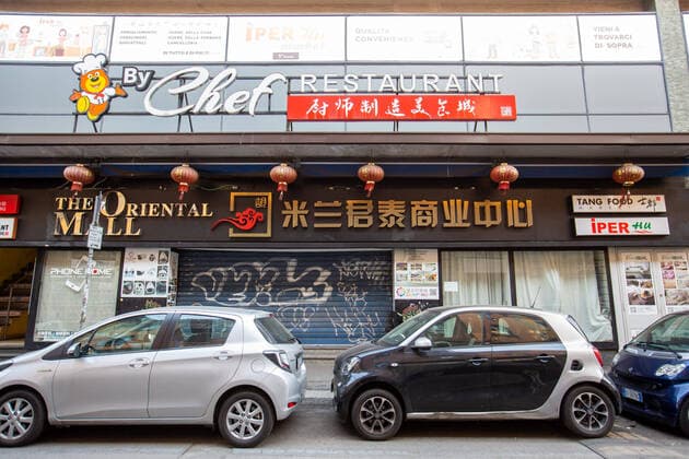 Milan, Coronavirus Covid emergency 19, via Paolo Sarpi the main artery of the Milanese Chinatown remains desolately empty and the shops closed (Massimo Alberico Fotogramma, Milan - 2020-03-28) p.s. la foto e utilizzabile nel rispetto del contesto in cui e stata scattata, e senza intento diffamatorio del decoro delle persone rappresentate  Copyright: xMassimoxAlbericox xFOTOGRAMMAx