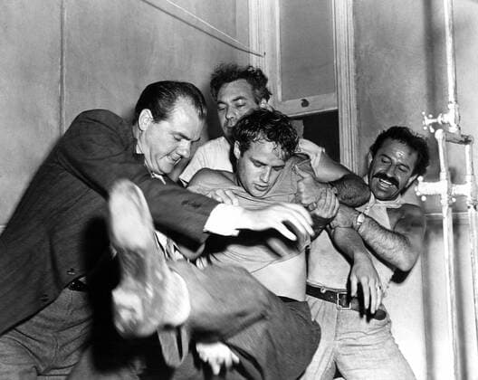 OSCARS. Bester Nebendarsteller. PreistrÃ¤ger 1951-1960 A STREETCAR NAMED DESIRE, Karl Malden, Marlon Brando, Nick Dennis, Rudy Bond, 1951 Courtesy Everett Collection !ACHTUNG AUFNAHMEDATUM GESCHÃ„TZT! PUBLICATIONXNOTxINxCANxCHNxFRAxITAxJPNxNORxPOLxRUSxESPxUKxUSA Copyright: xCourtesyxEverettxCollectionx MBDSTNA EC043