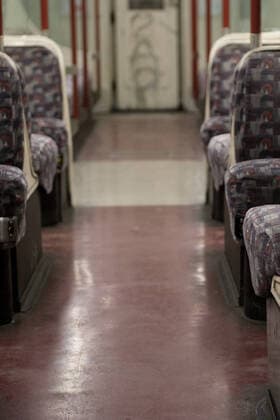 March 28, 2020: London Underground seen during the London Coronavirus Covid-19 Lockdown. Transport for London has cut services by more than 50% as rising numbers of Tube drivers and other essential staff have caught coronavirus. ..Andy Lord, Managing Director of the London Underground, said: Ã¢â‚¬oeWe want to continue to run a core Tube service so that NHS staff and other key workers can make essential journeys...Ã¢â‚¬oeAround a third of our own staff are themselves ill or have to self-isolate, so we are simply not able to run a full service. Ã¢â‚¬oeWe have further reduced journeys by construction workers by temporarily stopping all work on TfL and Crossrail construction sites... The majority of people are playing their part and avoiding travel but more people need to stop travelling immediately to save lives.  - ZUMAr152 20200328_zaa_r152_003 Copyright: xOm1x
