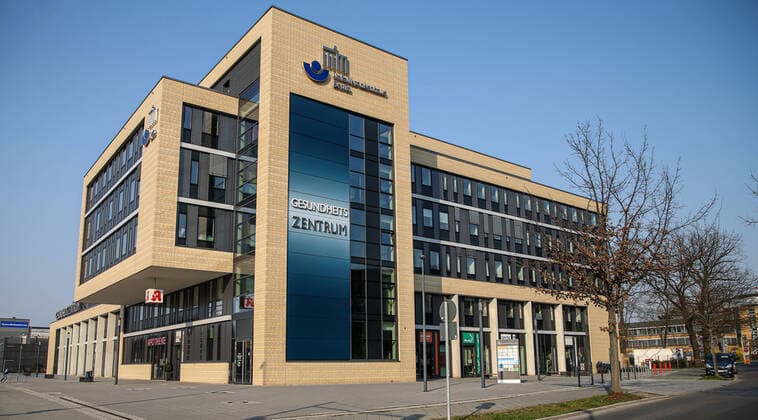 Gesundheitszentrum UKB Berlin, 28.03.2020, Gesundheitszentrum am Unfallkrankenhaus Berlin Marzahn. Berlin Berlin Deutschland Marzahn