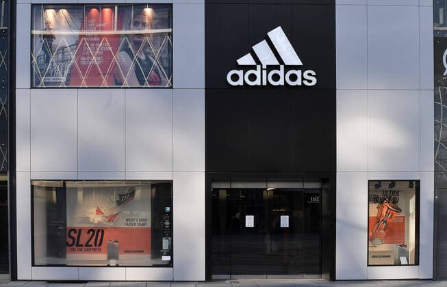 30.03.2020, xblx, Filiale von adidas auf der Zeil in Frankfurt, Frankfurt am Main