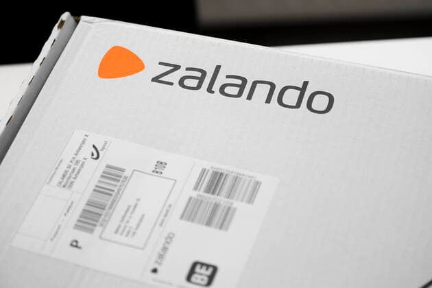 Illustration picture shows a parcel of European e-commerce company Zalando, Monday 30 March 2020, in Brussels.  LAURIExDIEFFEMBACQ 2492619