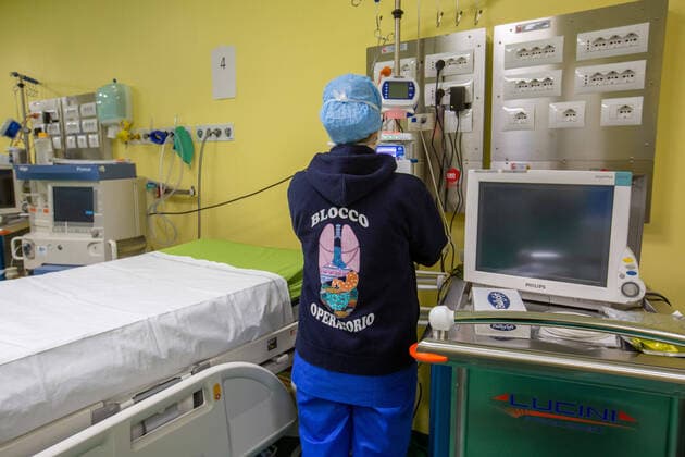 Coronavirus emergency - the second 10-seater intensive care facility opens at the San Raffaele hospital tomorrow, nine days after the first (massimo alberico Fotogramma, Milan - 2020-03-30) p.s. la foto e utilizzabile nel rispetto del contesto in cui e stata scattata, e senza intento diffamatorio del decoro delle persone rappresentate  Copyright: xmassimoxalbericox xFOTOGRAMMAx