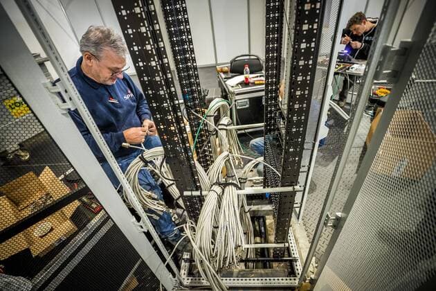 2020-03-30 16:20:00 MAASTRICHT - In congrescentrum MECC wordt een opvang gecreeerd voor 250 coronapatienten. De opvang is een uitbreiding van de zorcapacitiet van het Maastricht UMC+. ANP MARCEL VAN HOORN  Copyright: xx x409139786x