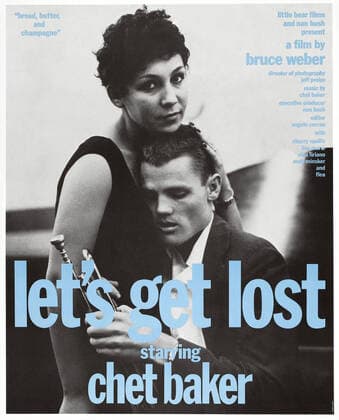 LET S GET LOST, US poster, from top: Carol Baker, Chet Baker, 1988. Little Bear Productions, courtesy Everett Collection Little Bear Productions, courtesy Everett Collection !ACHTUNG AUFNAHMEDATUM GESCHÃ„TZT! PUBLICATIONXNOTxINxCANxCHNxFRAxITAxJPNxNORxPOLxRUSxESPxUKxUSA Copyright: xCourtesyxEverettxCollectionx MCDLEGE EC019