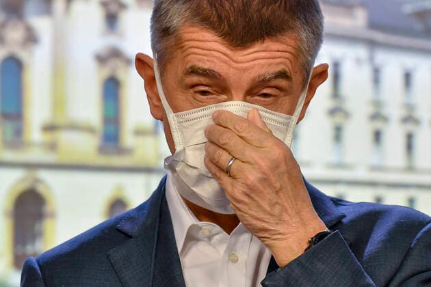 News Bilder des Tages The Czech government has prolonged the limitations on free movement of people across the country over the coronavirus pandemic until April 11, Prime Minister Andrej Babis (ANO) told CTK in Prague, Czech Republic, March 30, 2020. (CTKxPhoto VitxSimanek) CTKPhotoP202003300881101 VIS 003