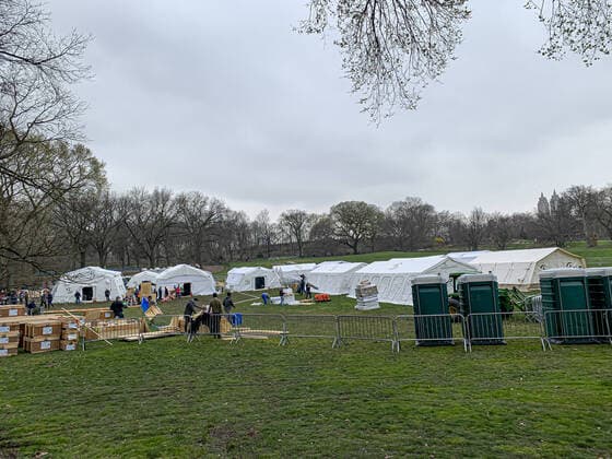 March 30, 2020, International, New York,USA: (NEW) Covid-19: Samaritano¢âö¬â¢s Purse 68-bed field hospital relief to New York . March 30,2020,New York,USA: The Samaritano¢âö¬â¢s Purse International relief is setting up a 68-bed field hospital with a special respiratory care unit in Central Park right in front of Mount Sinai hospital on 5th Avenue between 98 and 100 street . The President of the Samaritano¢âö¬â¢s Purse is Franklin Graham, the son of famous American preacher Billy Graham. They also helped set up a make shift hospital,identical unit in Cremona, Italy a week ago. Credit: Thenews2 International - ZUMAn293 20200330_znp_n293_103 Copyright: xNiyixFotex