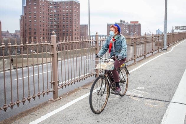 March 30, 2020, New York, NEW YORK, ESTADOS UNIDOS: View of the empty Brooklyn Bridge during Pandemic Coronavirus Covid-19 in New York in the United States. New York ESTADOS UNIDOS - ZUMAc233 47106726st Copyright: xVanessaxCarvalhox