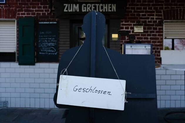 Koeln Geschlossene Gaststaette, Koeln, 28.03.2020 Geschlossene Gaststaette, Koeln, 28.03.2020, Copyright: xJulianxMeusel Eibner-Pressefotox EP_JML