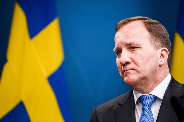 200331 Stefan Löfven, Prime Minister of Sweden at a press conference with the government of Sweden regarding the coronavirus, covid-19, on March 31, 2020 in Stockholm. Copyright: MAXIMxTHORE 47107452st
