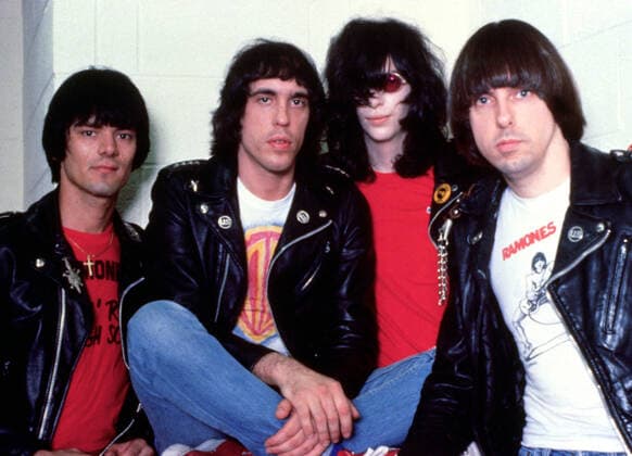 The Ramones in the 1970 s. Copyright: xScottxWeinerx