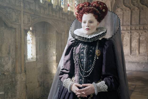 MARY QUEEN OF SCOTS, Margot Robbie as Queen Elizabeth I, 2018. ph: Liam Daniel. Focus Features Courtesy Everett Collection !ACHTUNG AUFNAHMEDATUM GESCHÃ„TZT! PUBLICATIONXNOTxINxCANxCHNxFRAxITAxJPNxNORxPOLxRUSxESPxUKxUSA Copyright: xFocusxFeatures CourtesyxEverettxCollectionx MCDMAQU EC031