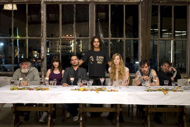 SOUL KITCHEN, from left: Demir Gokgol, Anna Bederke, Moritz Bleibtreu, Adam Bousdoukos, Pheline Roggan, Lukas Gregorowicz, Birol Unel, 2009. IFC Films Courtesy Everett Collection IFC Films Courtesy Everett Collection !ACHTUNG AUFNAHMEDATUM GESCHÃ„TZT! PUBLICATIONXNOTxINxCANxCHNxFRAxITAxJPNxNORxPOLxRUSxESPxUKxUSA Copyright: xIFCxFilms CourtesyxEverettxCollectionx MCDSOKI EC006