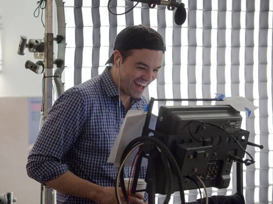 TED 2, director Seth MacFarlane, on set, 2015. ph: Claire Folger Universal Pictures courtesy Everett Collection Universal Courtesy Everett Collection !ACHTUNG AUFNAHMEDATUM GESCHÃ„TZT! PUBLICATIONXNOTxINxCANxCHNxFRAxITAxJPNxNORxPOLxRUSxESPxUKxUSA Copyright: xUniversal CourtesyxEverettxCollectionx MCDTEDD EC033