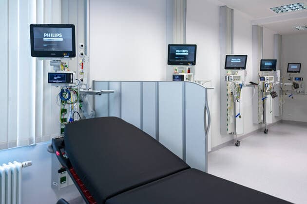 Kiel, die Krankenhäuser der Stadt und das UKSH bereiten sich auf weiteren Bedarf an Intensivpatienten wegen der Coronavirus Epedemie vor. Vom Land sind weitere Millionen bewilligt worden Kiel Schleswig-Holstein Deutschland