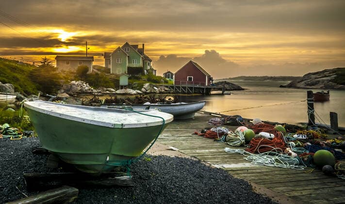 Peggy s Cove Touristic village of Peggy s Cove Nova Scotia Canada  Copyright: xvladikpodx 9698208